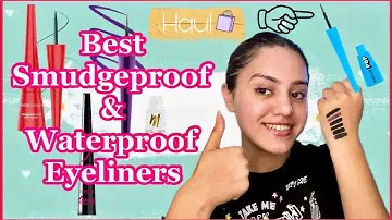 Best smudgeproof & waterproof eyeliners starting ₹160😍 Best liquid & sketch eyeliners | kp styles