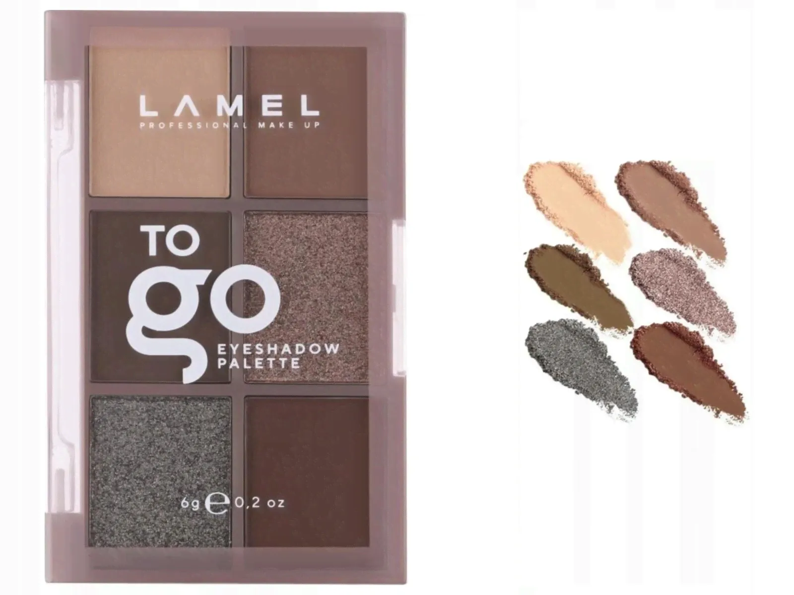 Палитра теней для макияжа Lamel To Go 402