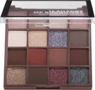 Lidschatten-Palette - LAMEL Make Up Eyeshadow 16 Shades Of Burgundy Palette 16-4