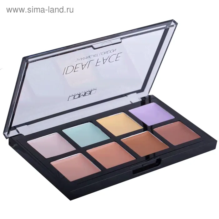 Набор консилеров для макияжа Lamel Ideal Face Shaping Kit, 8 цветов